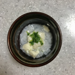 ブロッコリースプラウトの豆腐粥☆離乳食